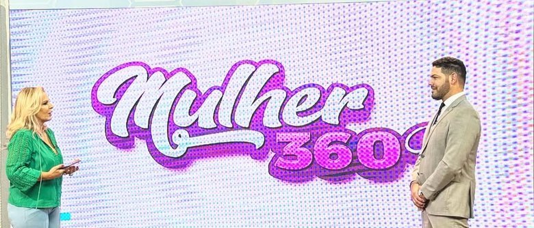Dr. Alisson no programa Mulher 360